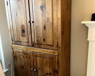 Pine tv cabinet
