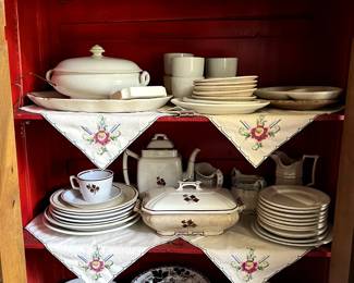 Antique Ironstone dishes - 