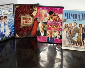 Dreamgirls Moulin Rouge The Second Best Exotic Marigold Hotel Mamma Mia