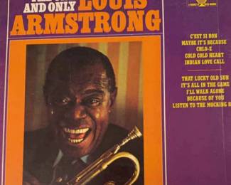 Lp The One And Only Louis Armstrong