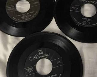 Mercury Records 3 45s Patti Page And Georgia Gibbs