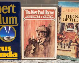3 Vintage Hardbacks Mystery Robert Ludlum