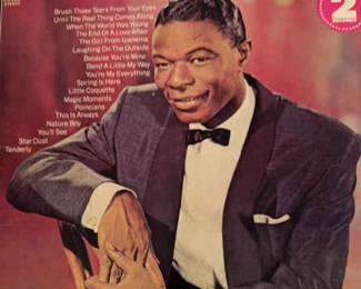 Lp 2 Record Nat King Cole aNature Boya