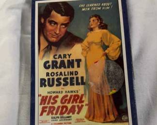 VHSHis Girl Friday Cary Grant And Rosalind Russell