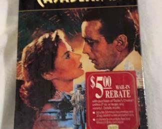 VHSCasablanca BogartBergman