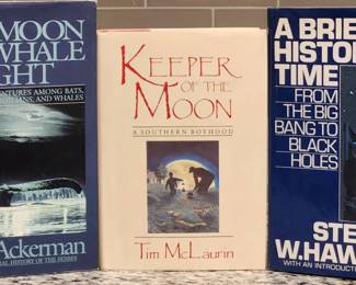 3 Vintge Hardbacks Moons