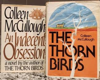2 Colleen McCullough Hardback Novels