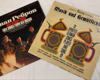 2Lp Folk Songs From Old Russia 70 Spirited German Songsa