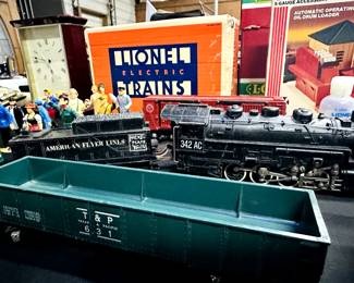 full train sets. collectibles. 