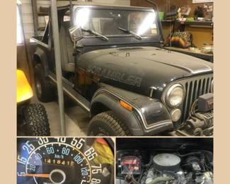 1982 CJ 8 Jeep Scrambler 