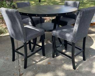 Bar Height Table with 4 chairs