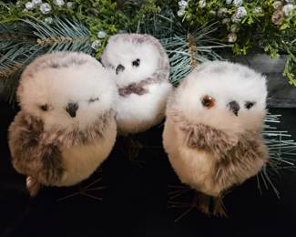 Small Owl Decorations 