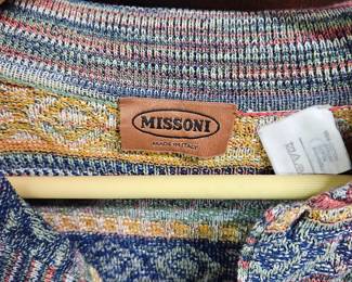 Missoni Short Sleeve Sweater 