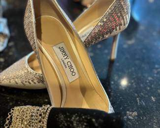 Jimmy Choo Sequins Heels 