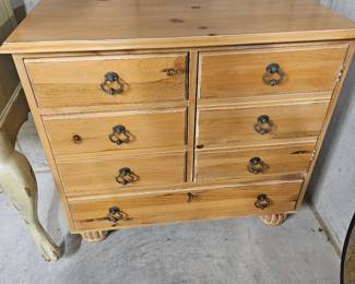 Dresser with built in safe 
