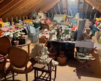The attic you will find all kinds of treasures 