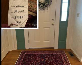 Lilihan or Lylyan rugs are tribal Persian rugs made by nomadic Kurdish people of the province of Markad, in western Iran. Lillihan rug is 3'5" x 4'9"