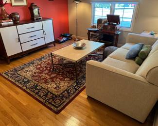 FAMILY ROOM. LIKE-NEW couch by CraftMaster. In EXCELLENT CONDITION. Seldom used.