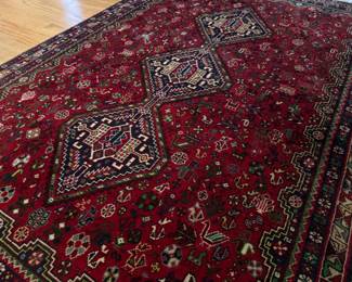 Lilihan or Lylyan rugs are tribal Persian rugs made by nomadic Kurdish people of the province of Markad, in western Iran. This rug is 5'6 x 3'8