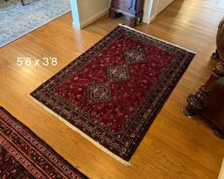 Lilihan or Lylyan rugs are tribal Persian rugs made by nomadic Kurdish people of the province of Markad, in western Iran. This rug is 5'6 x 3'8