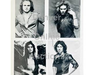 1979 Photo Proofs in Black-and-White - Promotional Proofs for Record Album ‘Women and Children First’
