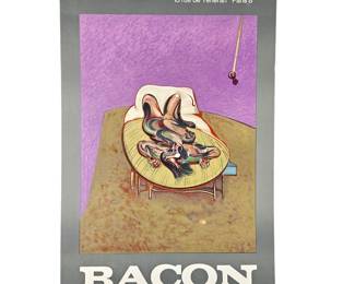 1970 Francis Bacon Original Art Poster Galerie Maeght Paris Maeght Editor - 17.5" x 28"