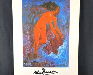 Vintage Art Exhibition Poster - 1978 FIGURATIVE ART PIECE