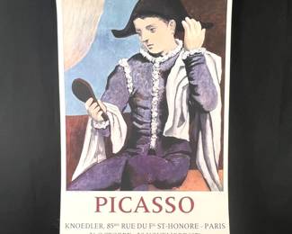  Vintage Picasso Exhibition Poster - 1971 Knoedler Gallery Paris Event