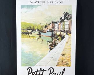 Vintage Poster - "Petit Paul" Art Exhibition, Galerie Andre Weil 1976, French Collector's Item