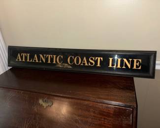 Atlantic Coast Line Depot Sign