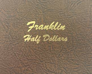 28 Franklin Half Dollars - 1948 - P & D 1949 - P, D & S 1950 - P & D 1951 - P, D & S 1952 - P, D & S 1953 - P, D & S 1954 - P, D & S 1955 - P 1957 - D 1958 - D 1959 - D 1960 - D 1961 - D 1963 - D
