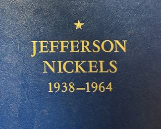 69 Jefferson Nickels - 1938 - P, D & S 1939 - D & S 1940 - P, D & S 1941 - D & S 1942 - P, D, Silver and S Silver 1943 - P Silver, D Silver, S Silver 1944 - P Silver, D Silver and S Silver 1945 - P Silver, D Silver, S Silver 1946 - P, D & S 1947 - P, D & S 1948 - P, D & S 1949 - P, D & S 1950 - P & D 1951 - P, D & S 1952 - P, D & S 1953 - P, D & S 1954 - P, D & S 1955 - P & D 1956 - P & D 1957 - P & D 1958 - P & D 1959 - P & D 1960 - P & D 1961 - P & D 1962 - P & D 1963 - P & D 1964 - P & D
