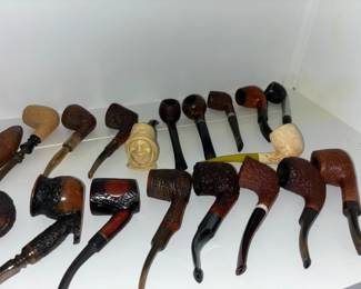 Collection of Smoking Pipes