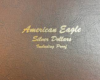 2 American Eagle Silver Dollars - 1988 - P 1989 - S Proof
