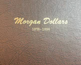 37 Morgan Dollars - 1878 - P, CC, S 1879 - P, CC, O, S 1880 - P, O, S 1881 - P, CC, O, S 1882 - CC, O, S 1883 - P, CC, O 1884 - P, CC, O 1885 - P, CC, O 1886 - P, O, S 1887 - P, S 1888 - S 1889 - S 1890 - CC, O, S
