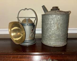 Lantern & Oil Can
