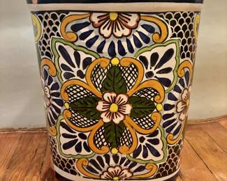 Talavera Waste Bucket