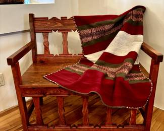 Bench and Ecuador Rug