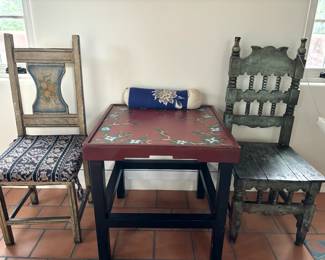 Mexican Chair and Table