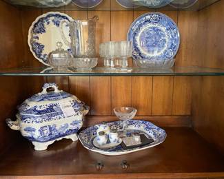 Spode Tureen, Royal Copenhagen Plates