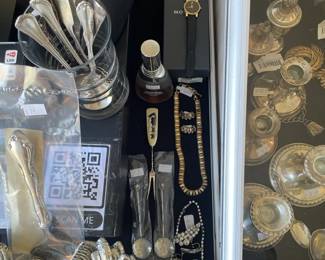 Vintage Sterling Souvenir Spoons, Sterling Silverware Sets