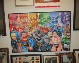 Marvel Wonder Woman framed poster