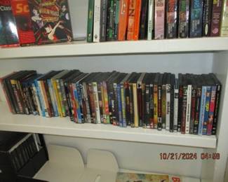 DVDs and CDs