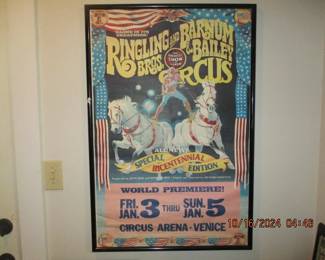 1996 Ringling Bros poster