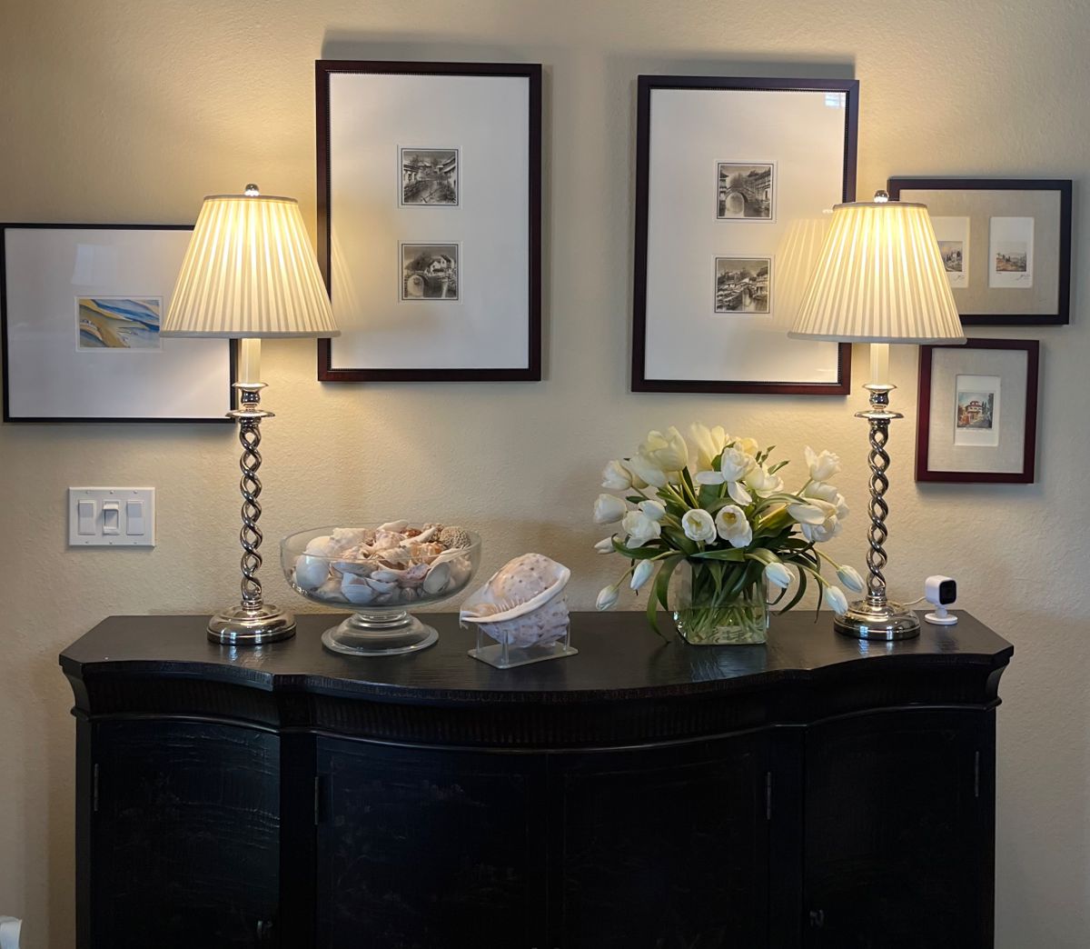 Quality art, lighting & furniture