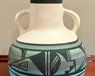 Southwestern Double Handled Vase