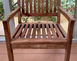 armchair detail