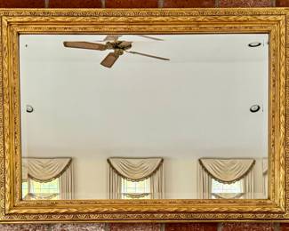 Gold Gilt Rectangular Mirror