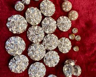 Rhinestone Buttons