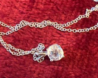 14K White Gold Necklace